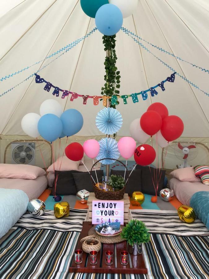 Glamping Kaki - Medium Bell Tent Szingapúr Kültér fotó