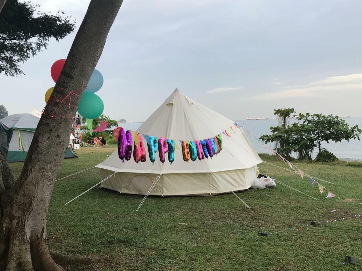 Glamping Kaki - Medium Bell Tent Szingapúr Kültér fotó